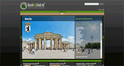 Desktop Screenshot of durchdiestadt.de